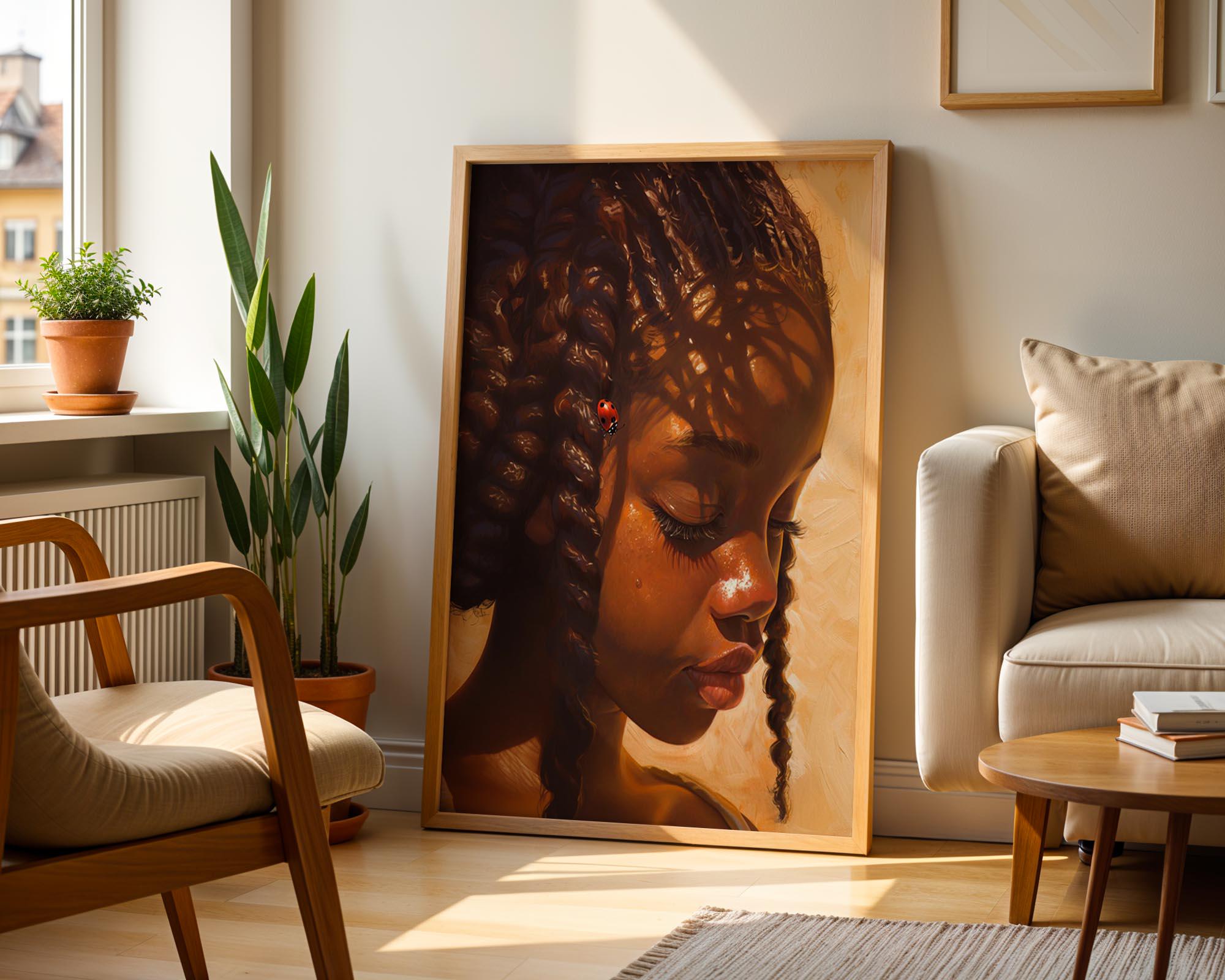 Black Girl Magic Art Print: Kids Room Decor