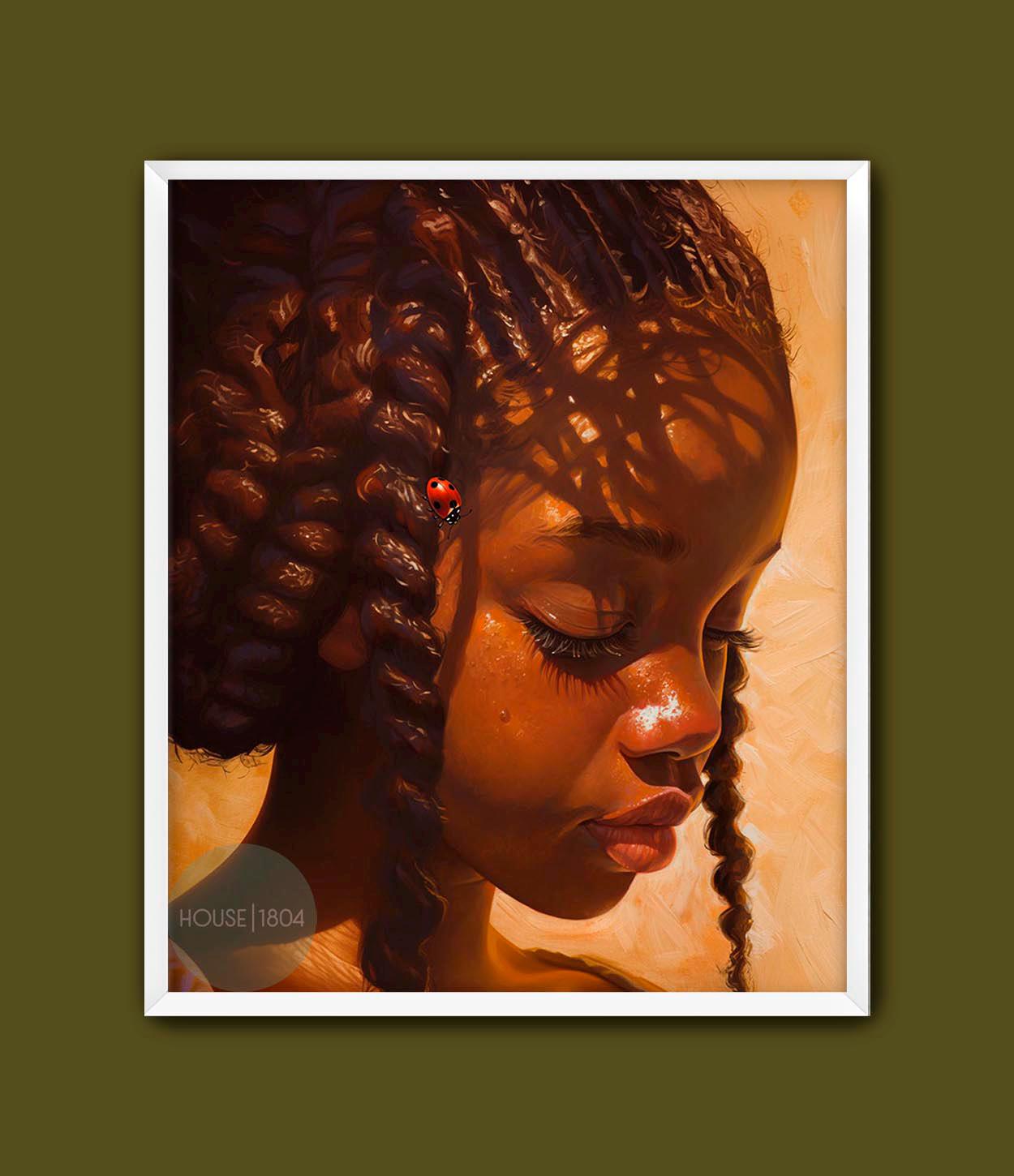 Black Girl Magic Art Print: Kids Room Decor