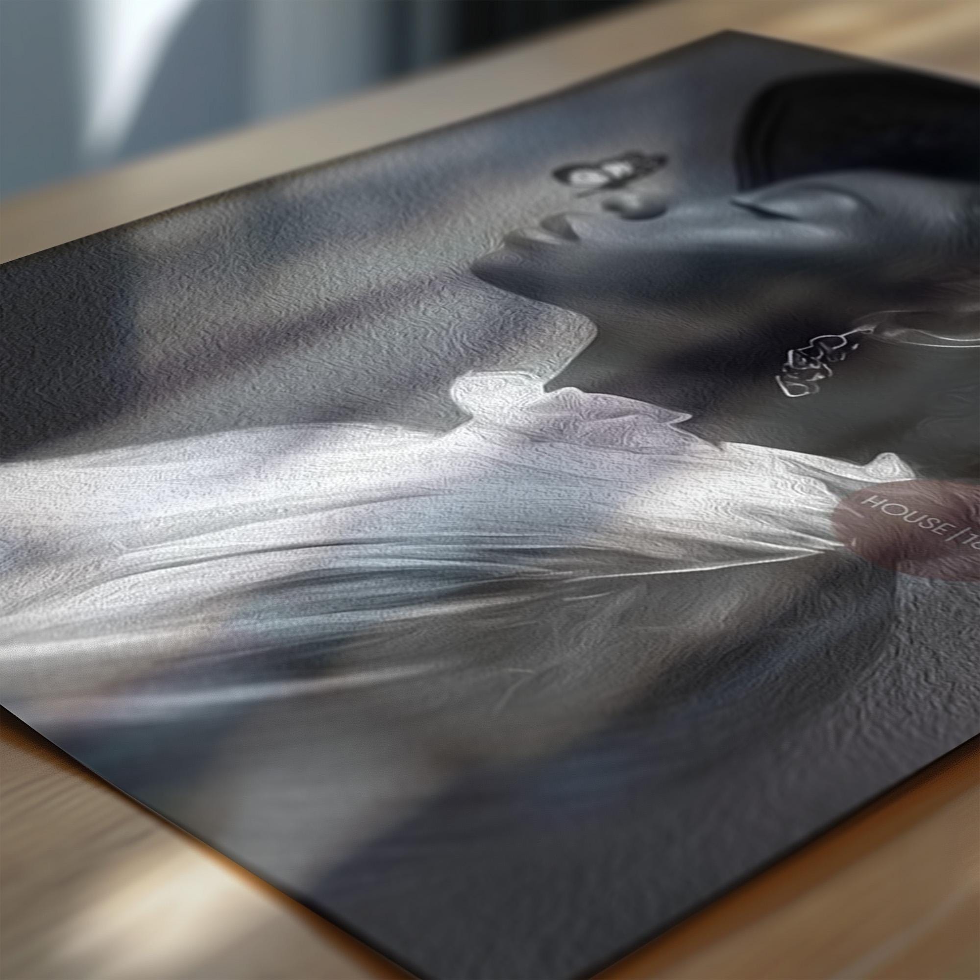 Monochrome Black Woman Portrait Canvas, Black and White Canvas