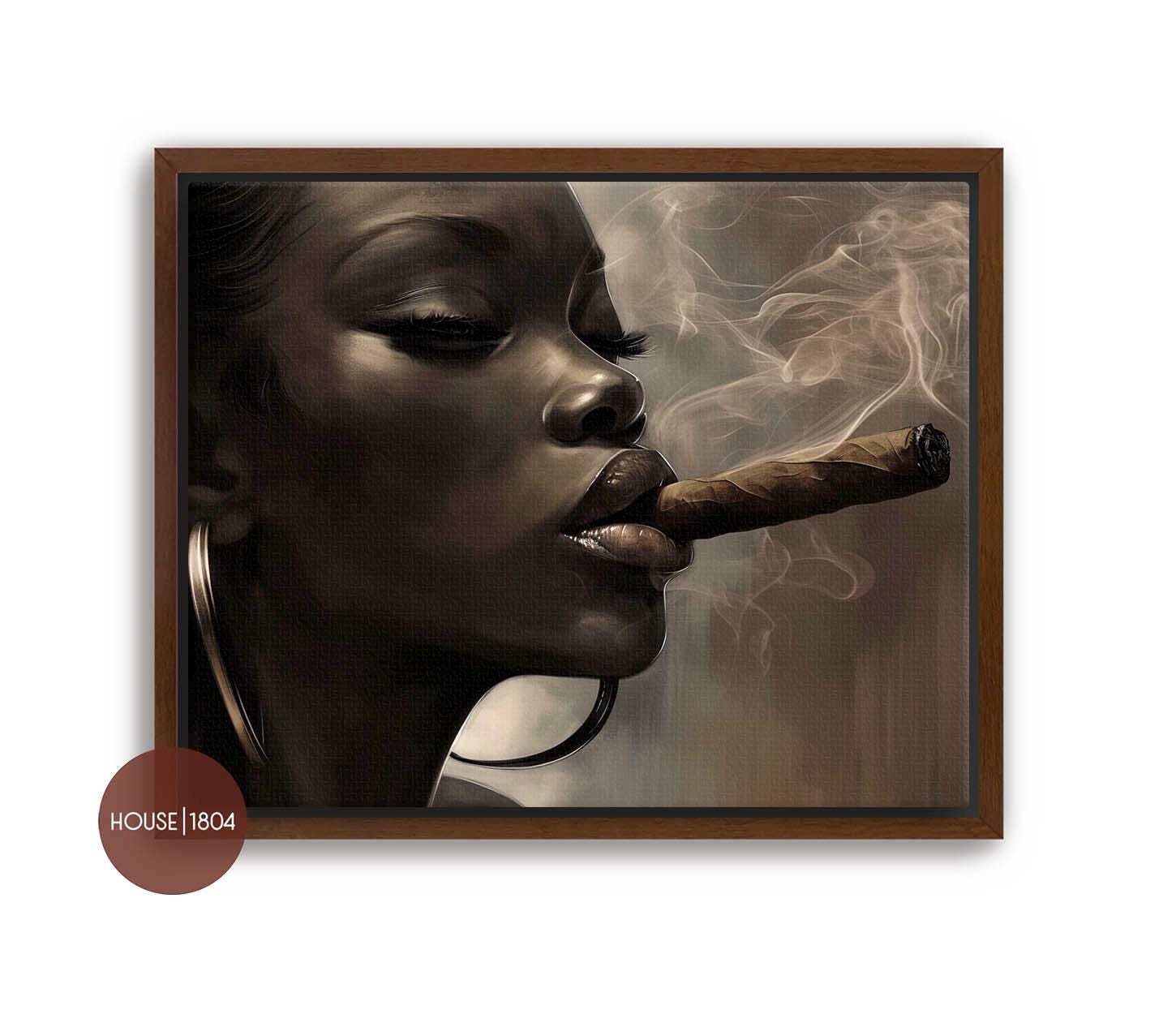 Cigar Woman Wall Art