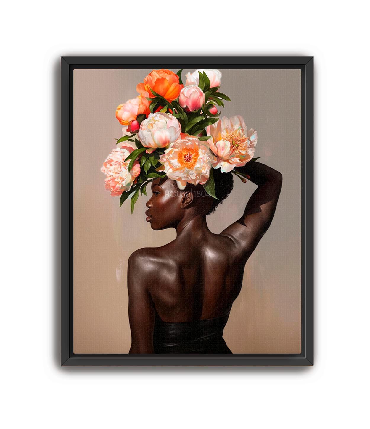 Colorful Black Woman Art Prints