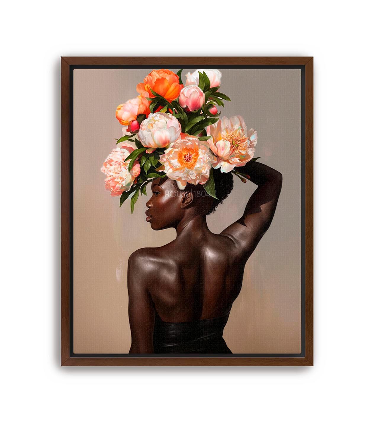Colorful Black Woman Art Prints