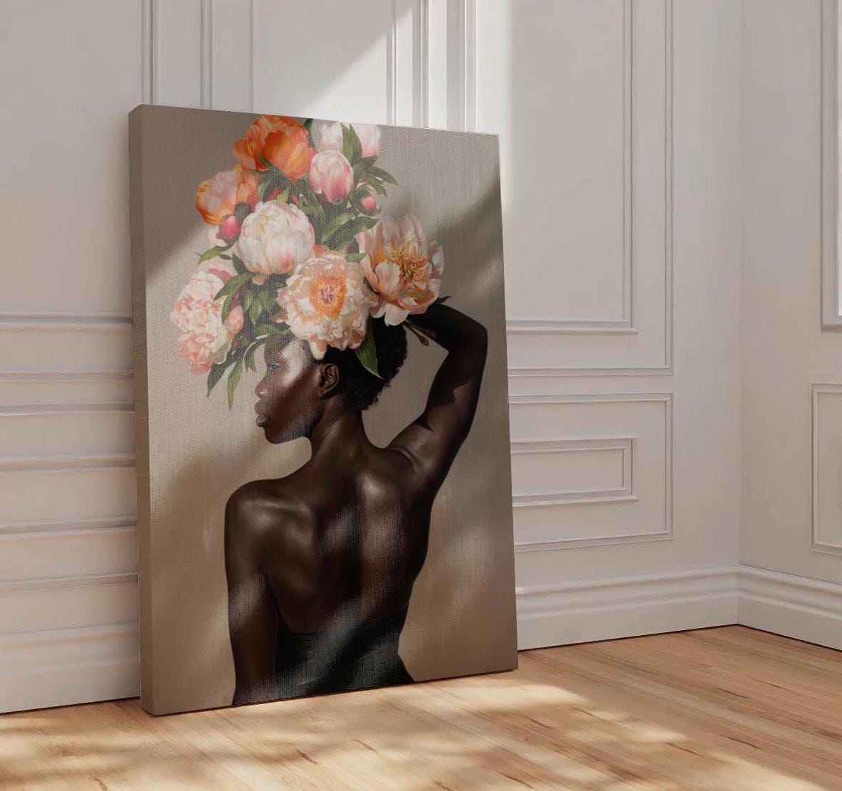 Colorful Black Woman Art Prints