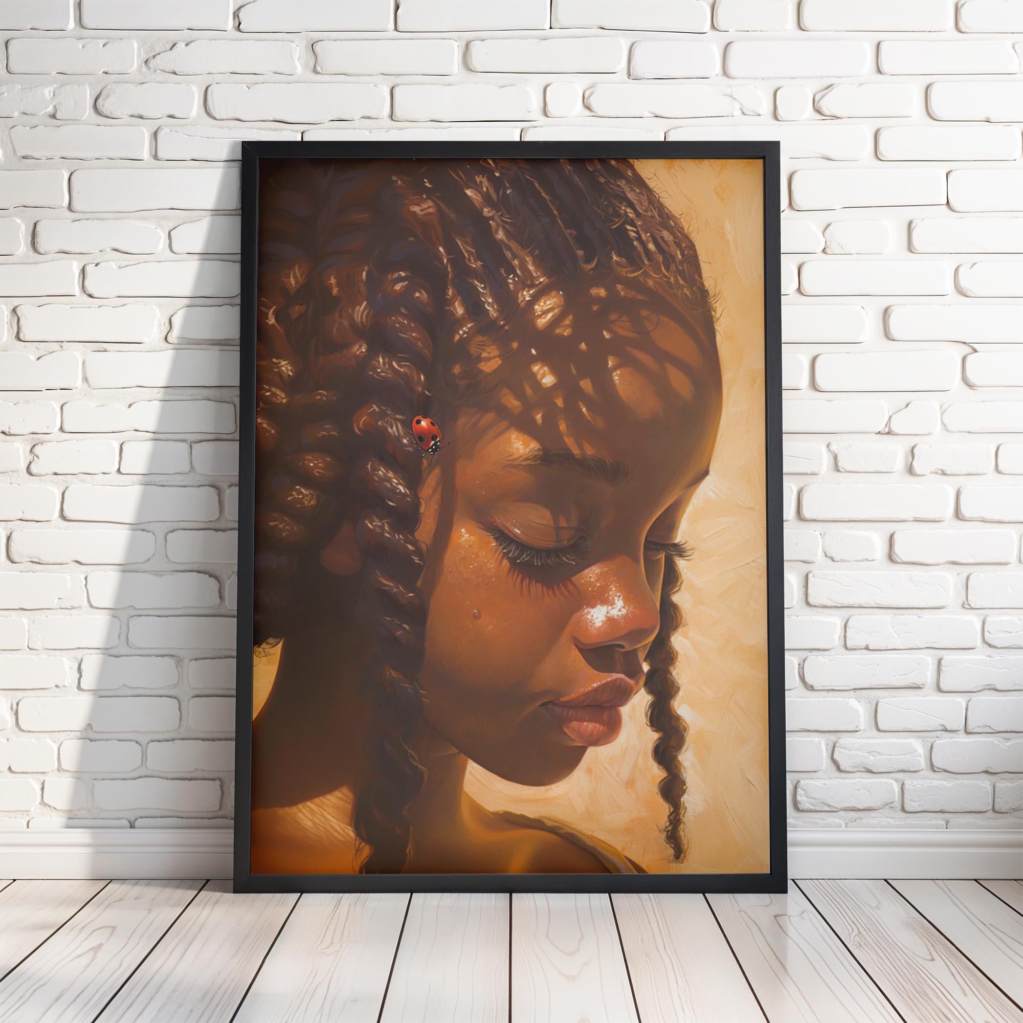 Black Girl Magic Art Print: Kids Room Decor