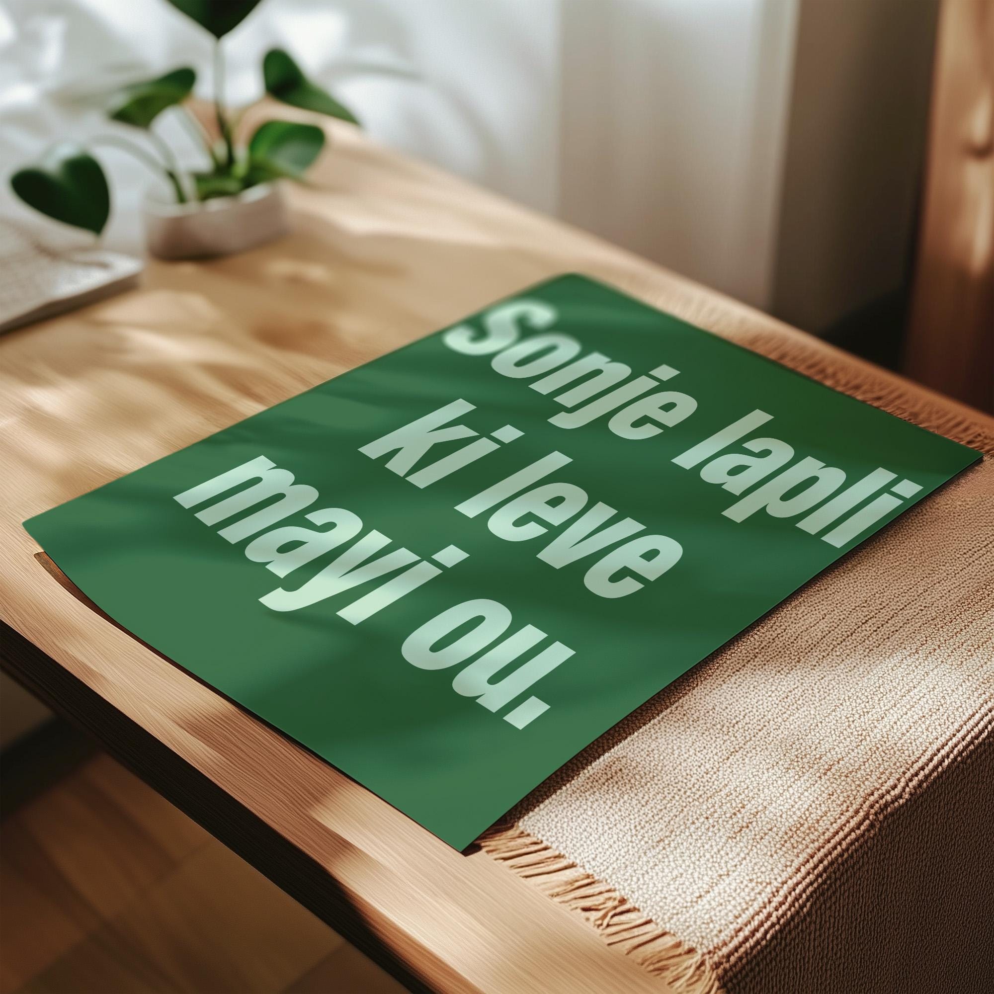 Haitian Proverbs: Haiti Art Prints, Haitian Words