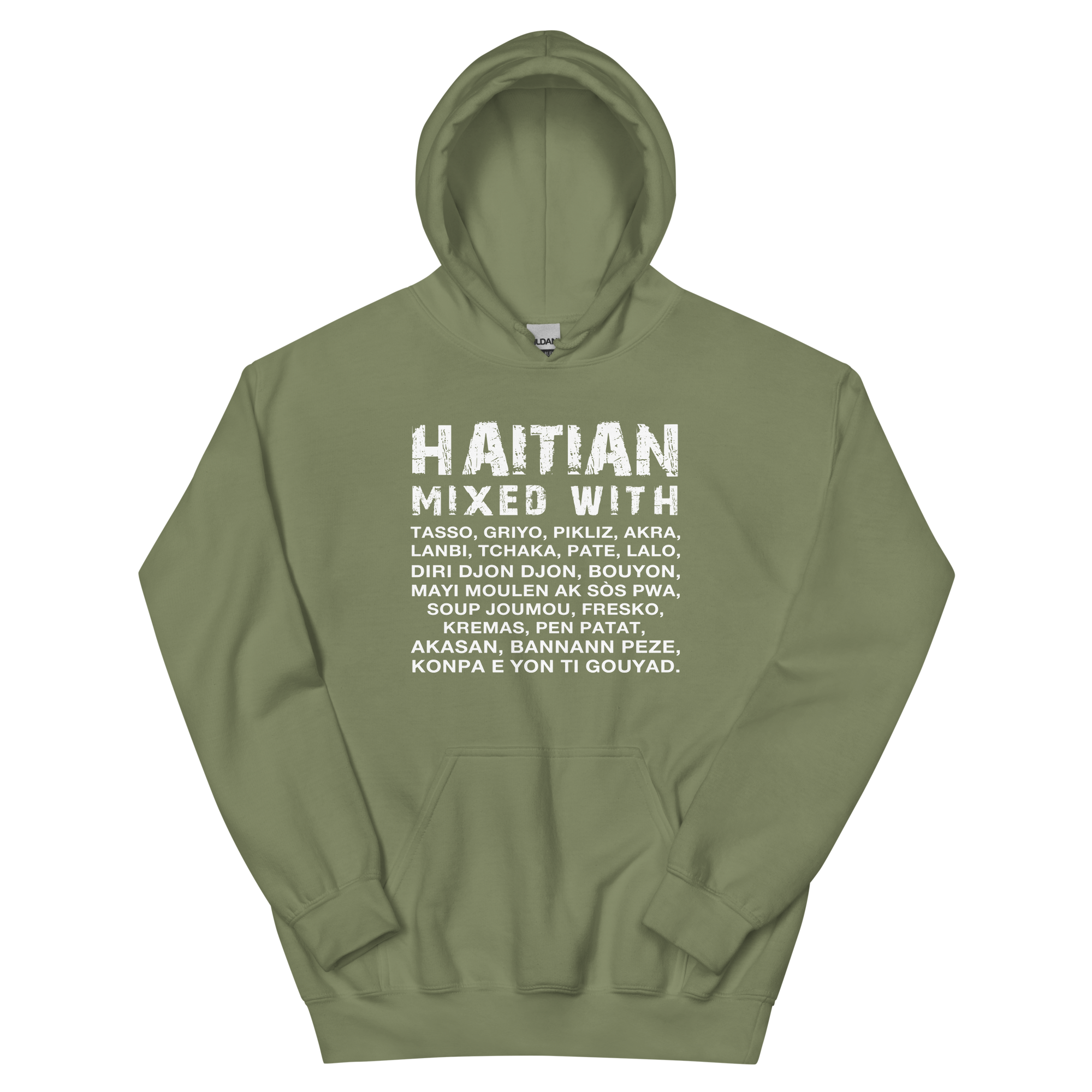 Haitian Mixed With Hoodie