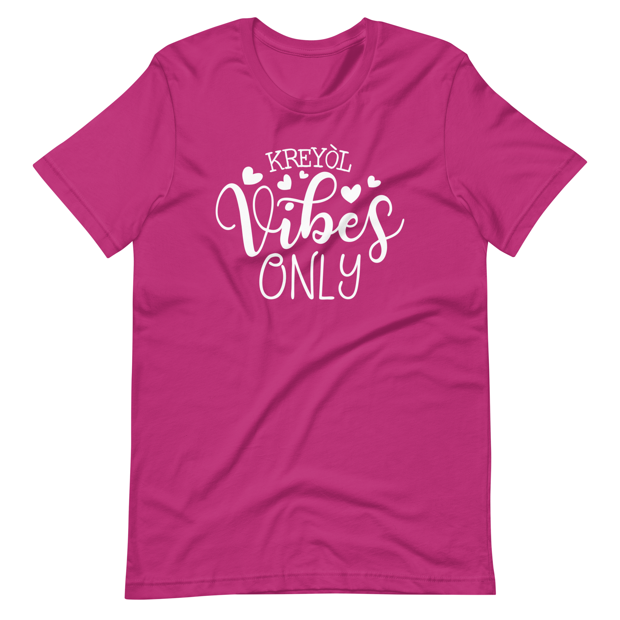 Kreyol Vibes Only Bohemian Tshirt
