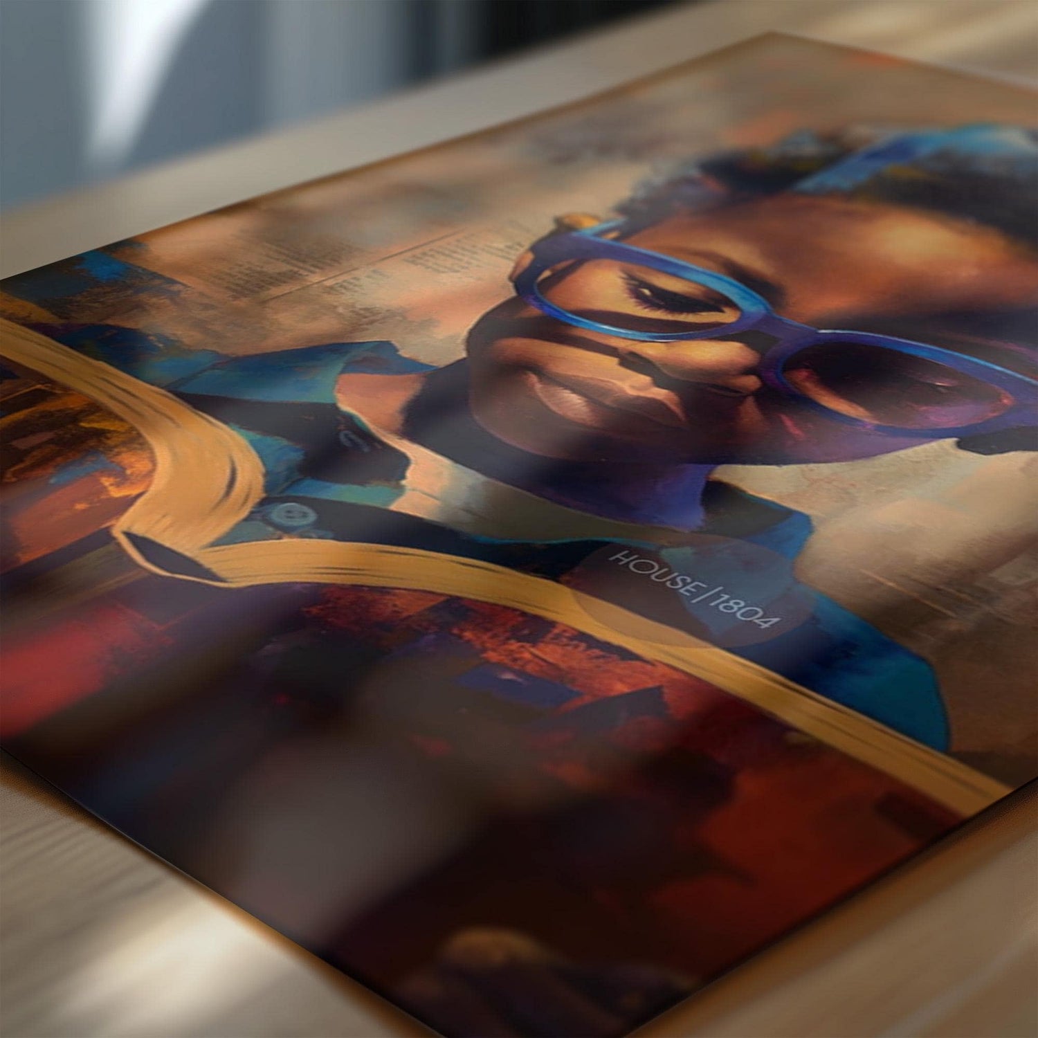 Black Boy Reading Art, Black Boy Joy Reading Poster, Black Boy Nursery Canvas Print, Black Boy Artwork, Black Kid Art