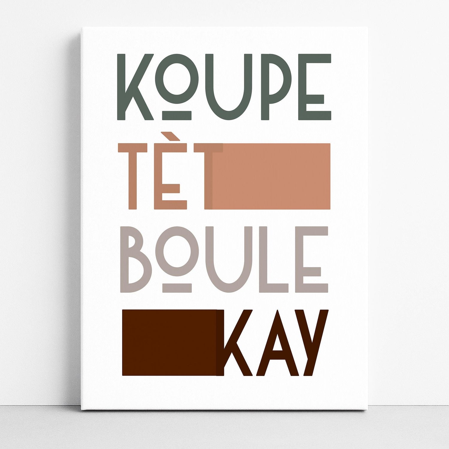 Koupe Tet Boule Kay Art Print: Haitian Revolution, Dessalines Art