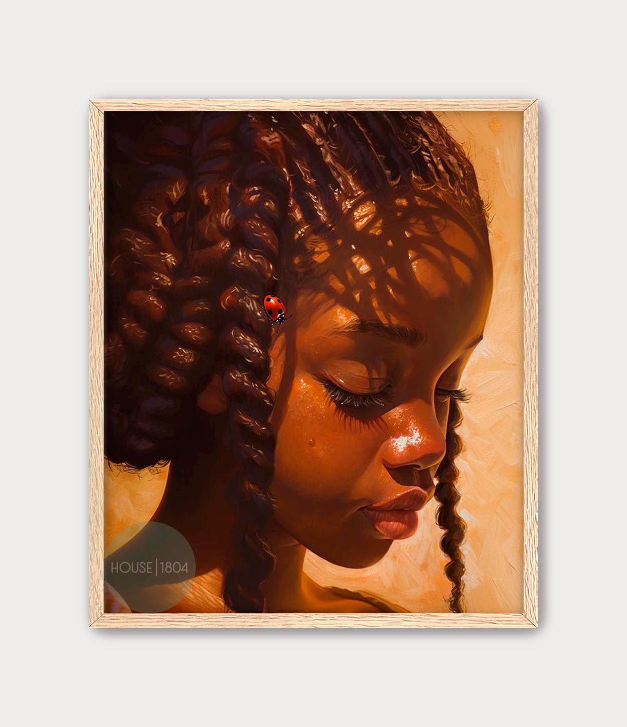 Black Girl Magic Art Print: Kids Room Decor