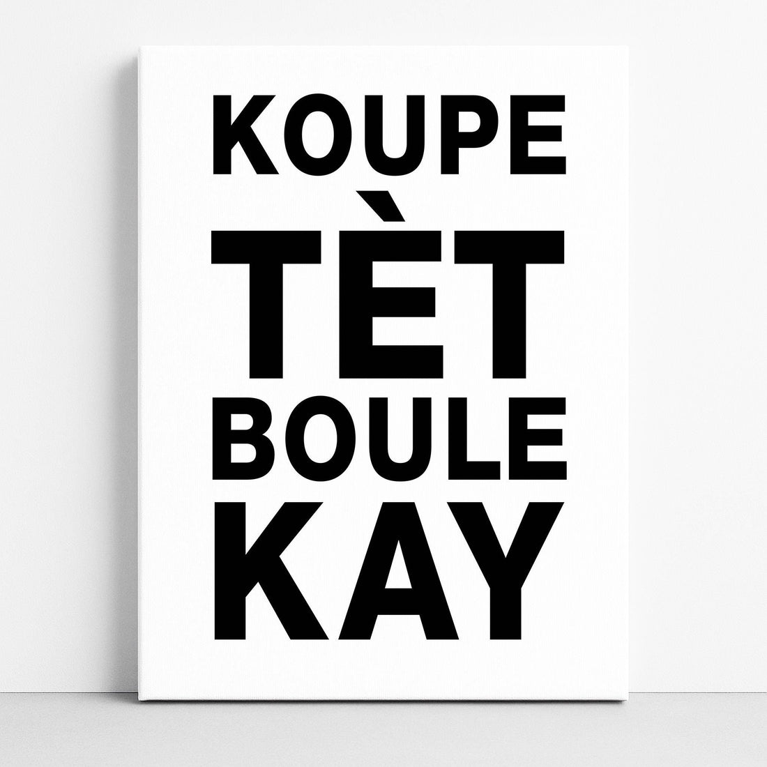 Koupe Tet Boule Kay Art Print: Haitian Revolution, Dessalines Art