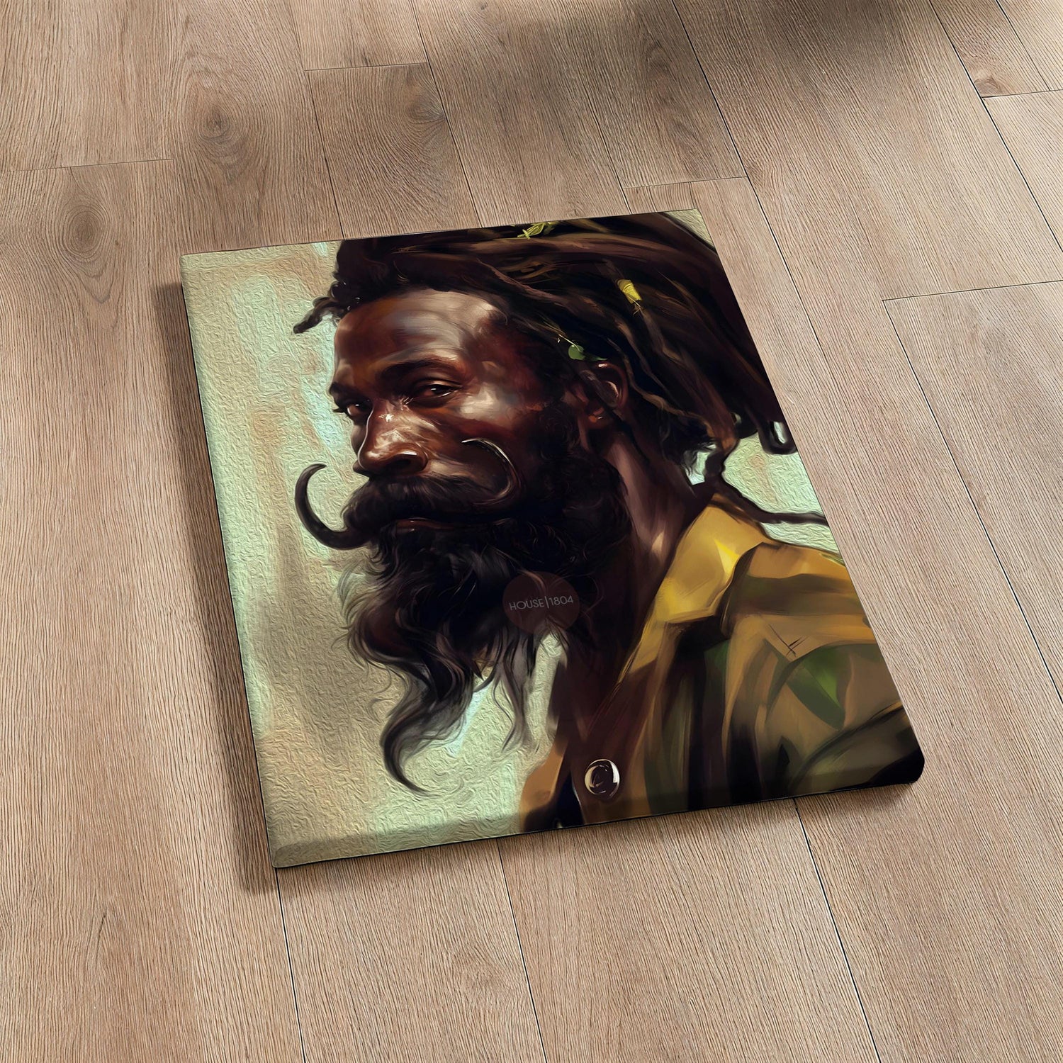 Black Earthy Art, Afrocentric Black Man Art, African-American Man Art, Black Man Art, Black Boy Art, Black Art Hair Locs, Masculine Wall Art