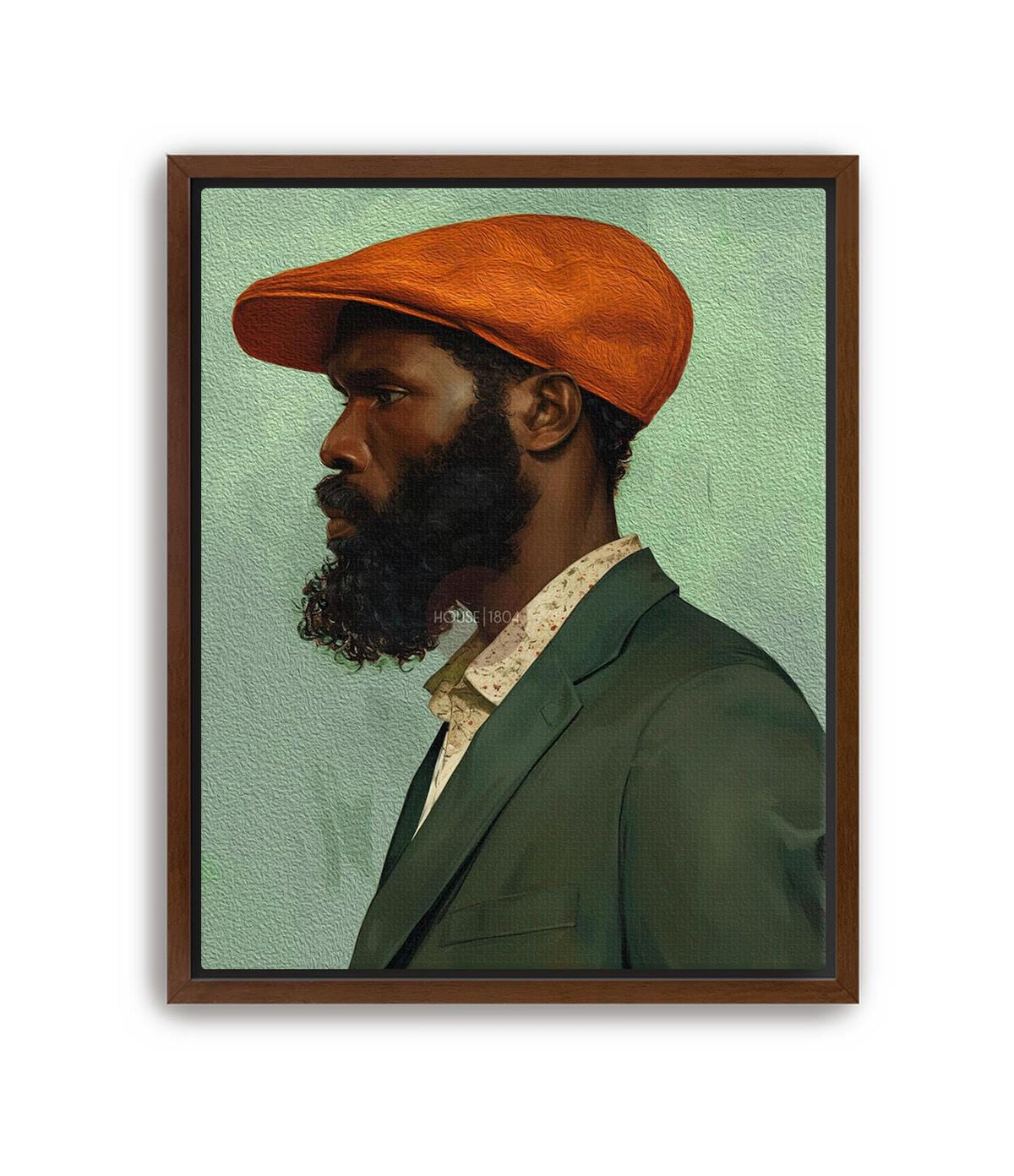 African American Male Art, Modern Afrocentric Portrait Print Fine Art