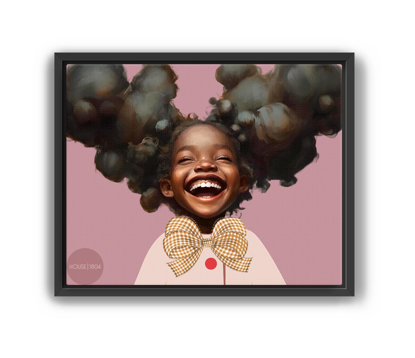 Black Girl Art, Black Child Art, Black Girl Magic, African American Nursery Wall Art, Black Girl Portrait, Black Children Art, Nursery Art