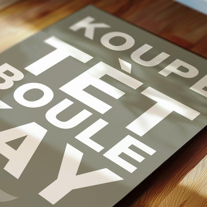 Koupe Tet Boule Kay Art Print: Haitian Revolution, Dessalines Art