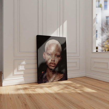 Melanin Wall Art, Black Woman Modern Wall Art, Minimalist Cultured Art, Black Woman Art Print, Afrocentric Art, Black Boho, House of 1804
