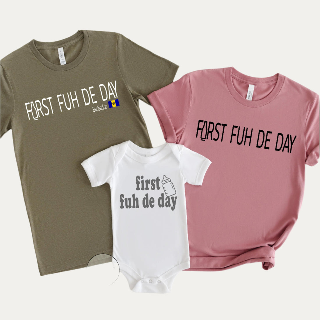 First Fuh De Day Tshirt Family Collection [First for The Day]