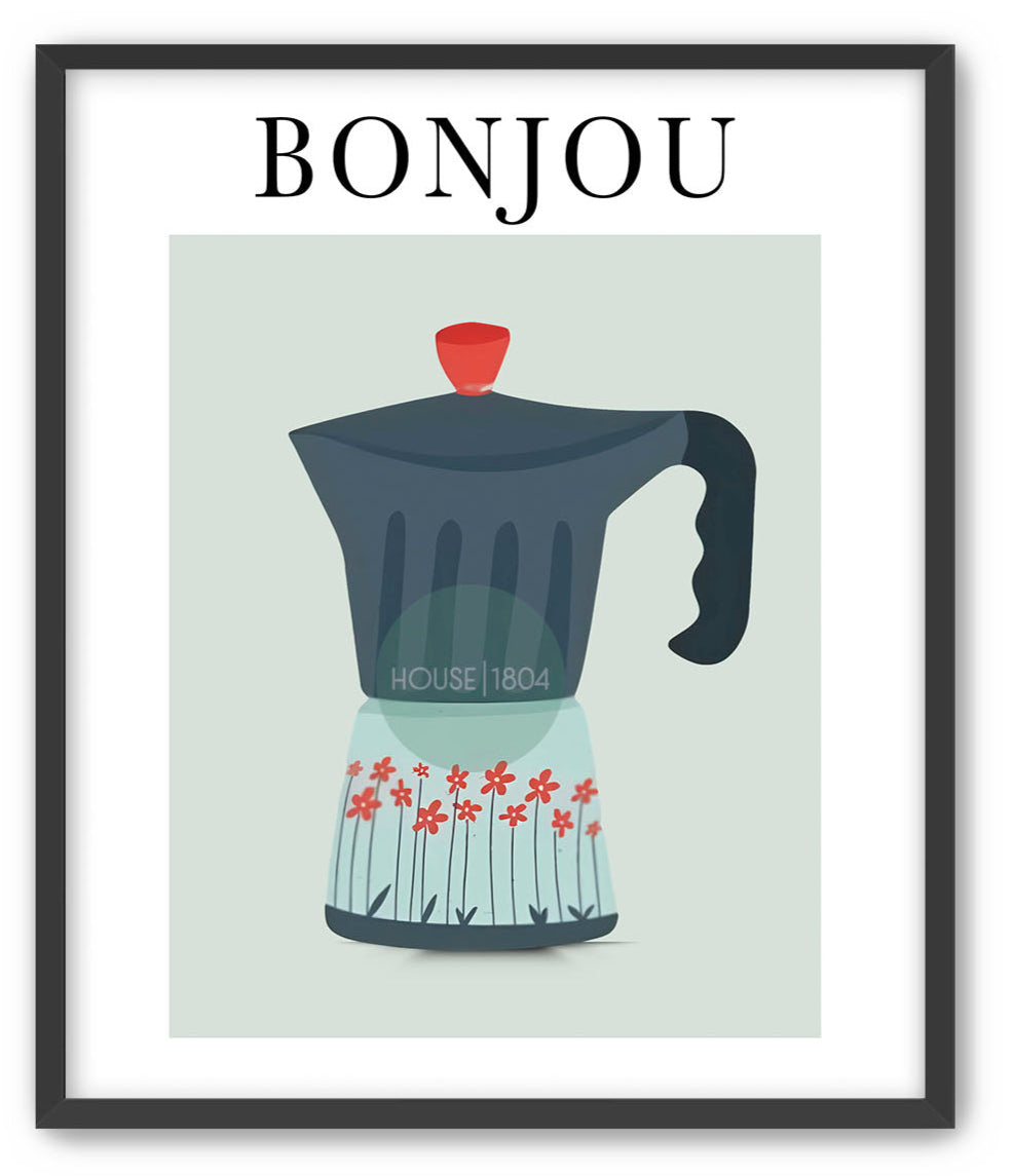 Bonjou Bohemian Art Print