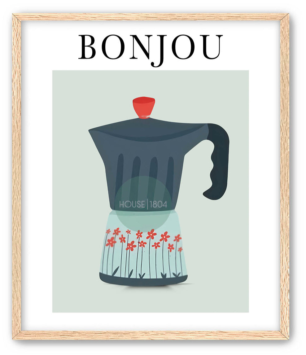 Bonjou Bohemian Art Print