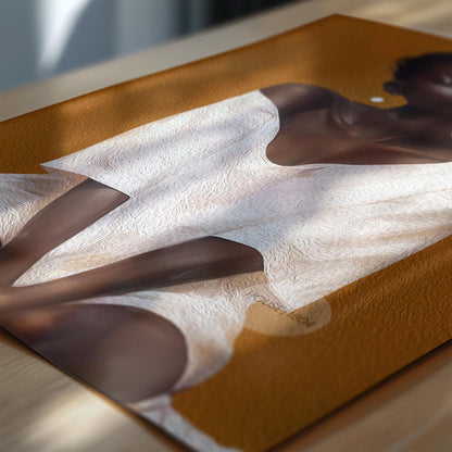 Black Woman Portrait Abstract Art Print: Bold Statement
