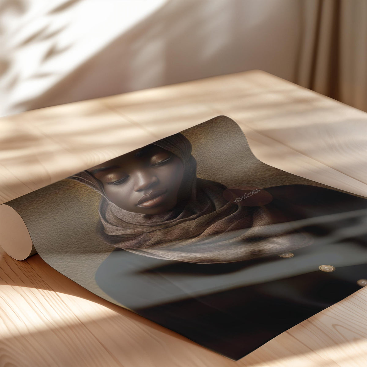 Muslim Woman Artwork, Islamic Wall Art Print, Faith Inspired Home Decor