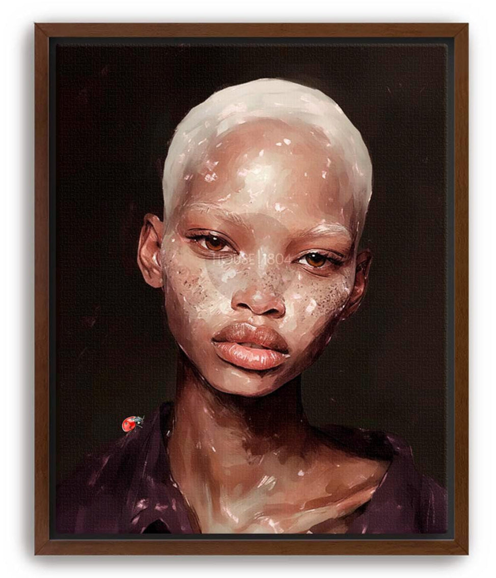 Melanin Wall Art, Black Woman Modern Wall Art, Minimalist Cultured Art, Black Woman Art Print, Afrocentric Art, Black Boho, House of 1804