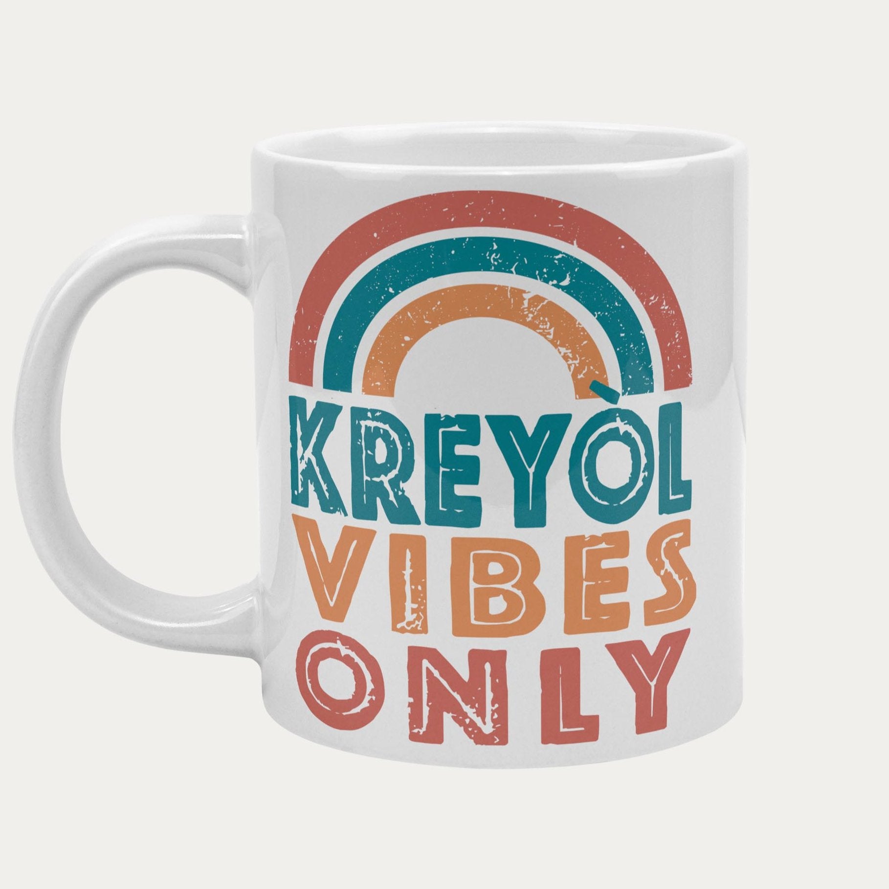 Kreyol Vibes Only, Haitian Coffee Mug