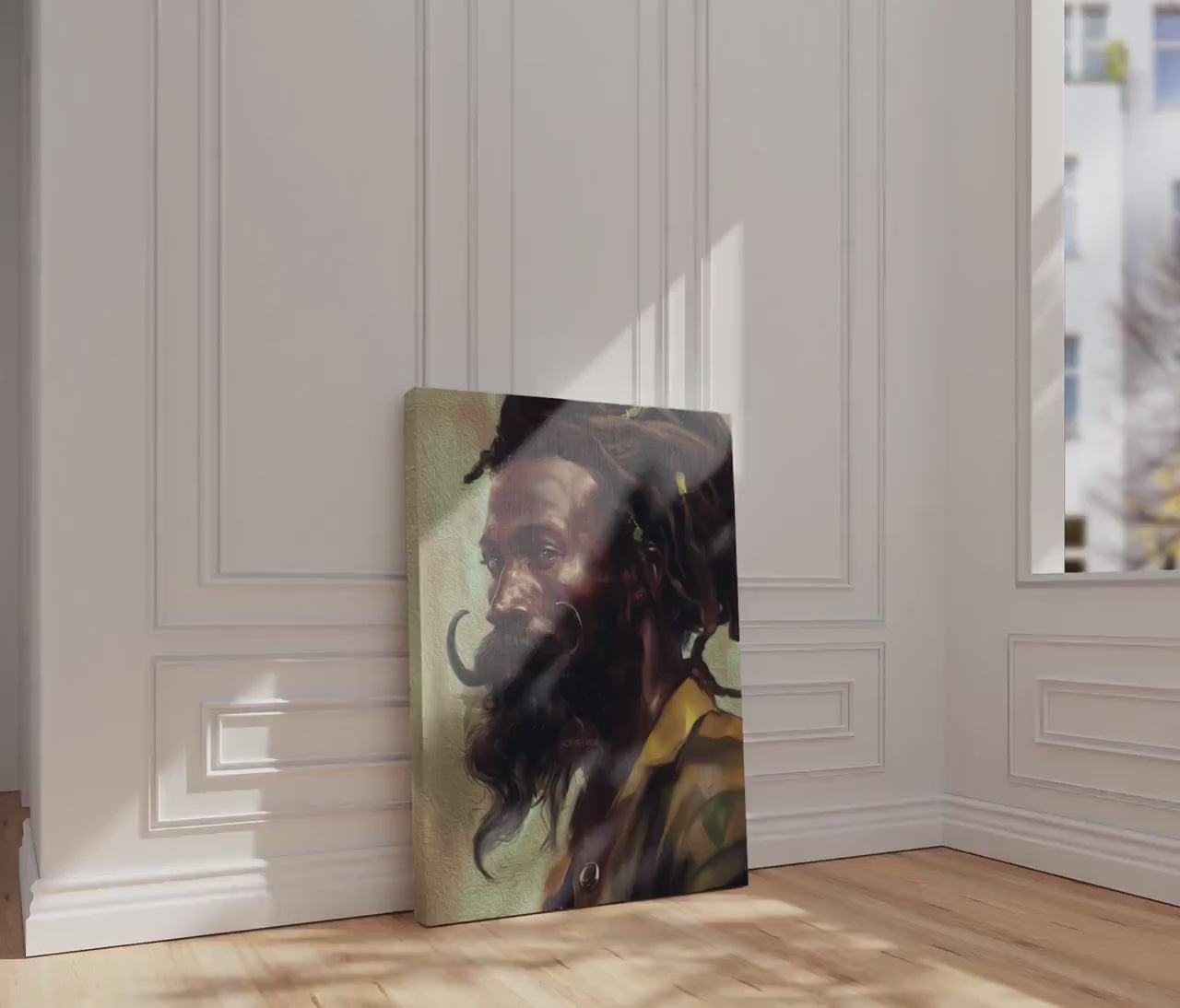 Black Earthy Art, Afrocentric Black Man Art, African-American Man Art, Black Man Art, Black Boy Art, Black Art Hair Locs, Masculine Wall Art