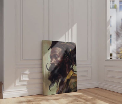 Black Earthy Art, Afrocentric Black Man Art, African-American Man Art, Black Man Art, Black Boy Art, Black Art Hair Locs, Masculine Wall Art