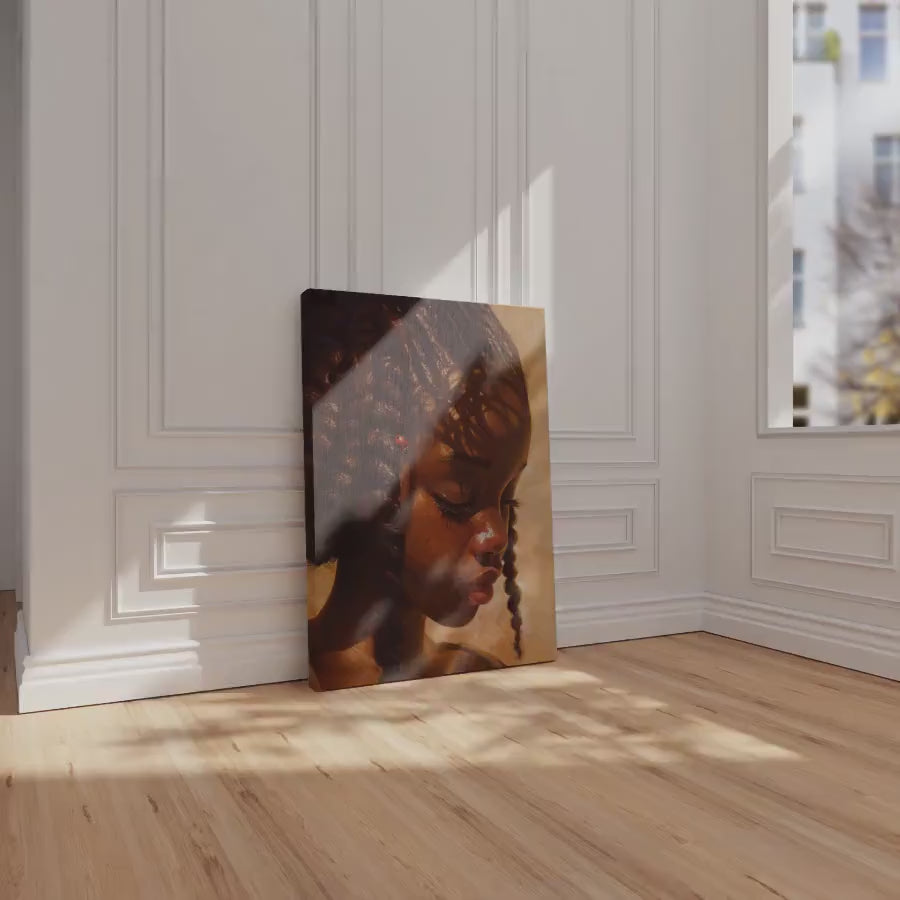 Black Girl Magic Art Print: Kids Room Decor