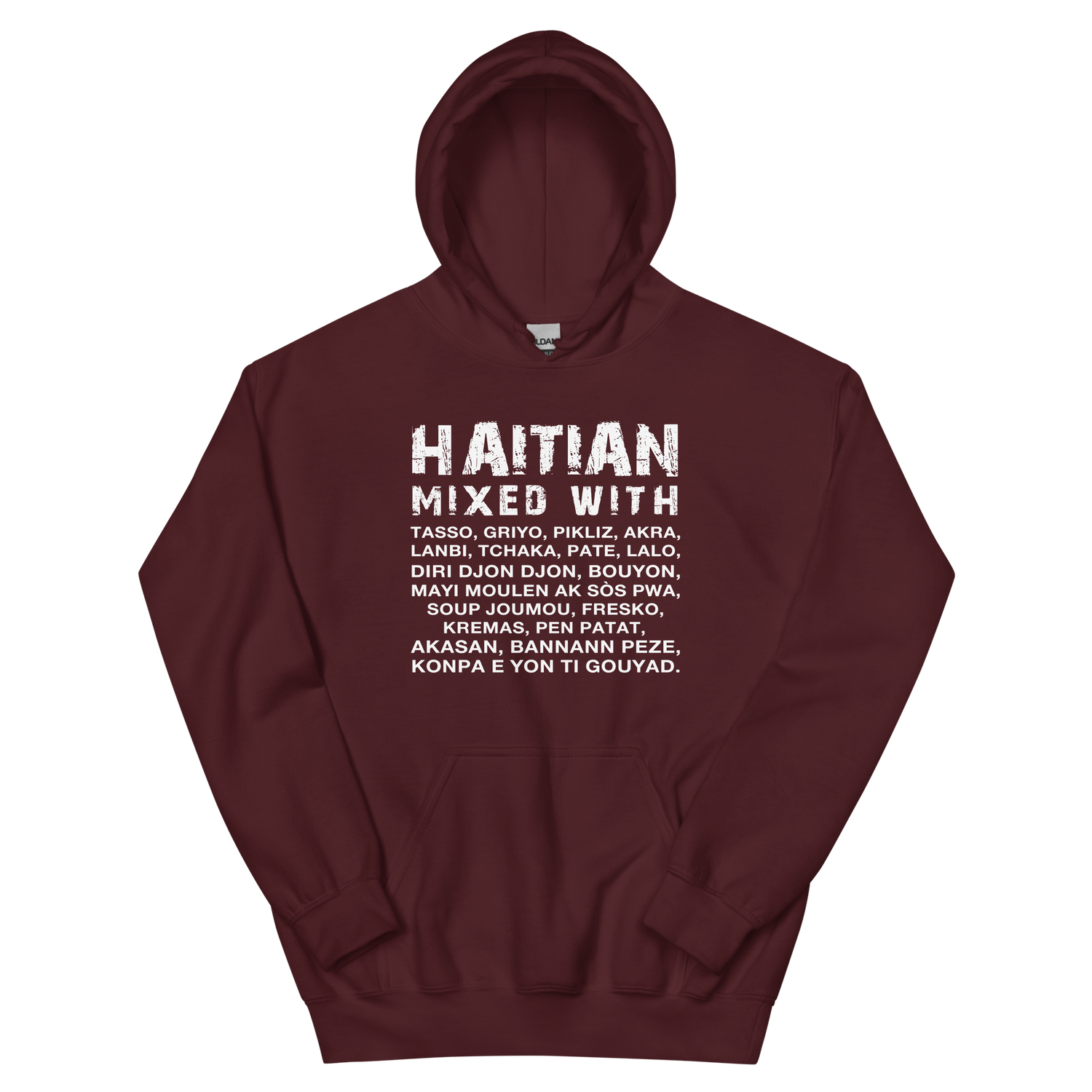 Haitian Mixed With Hoodie