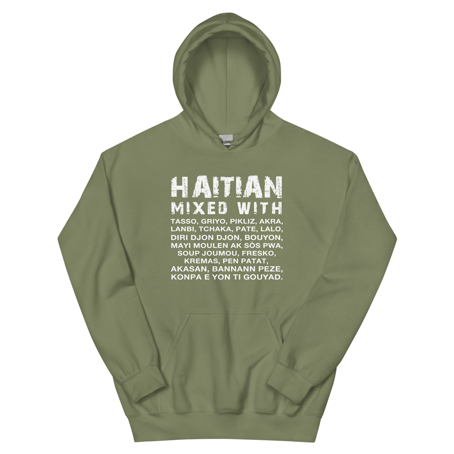 Haitian Mixed With Hoodie