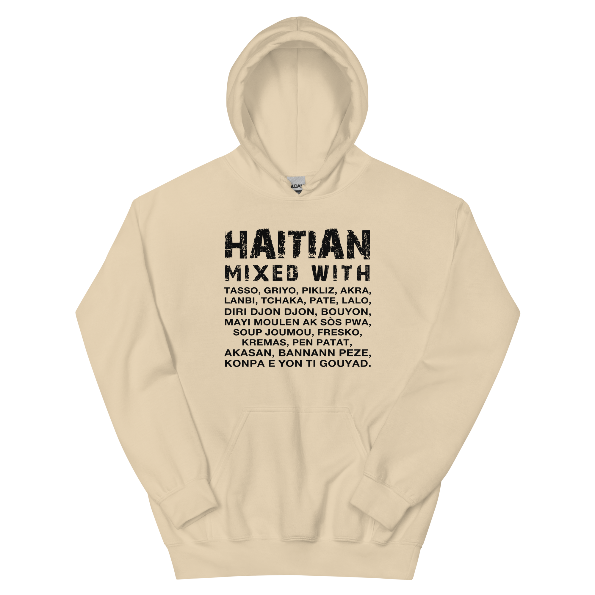 Haitian Mixed With Hoodie