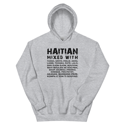 Haitian Mixed With Hoodie