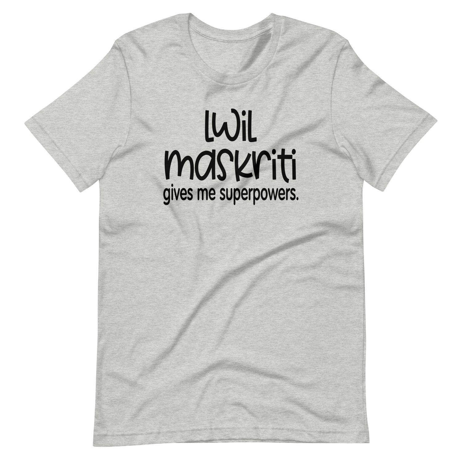 Lwil Maskriti Funny Haitian T-Shirt