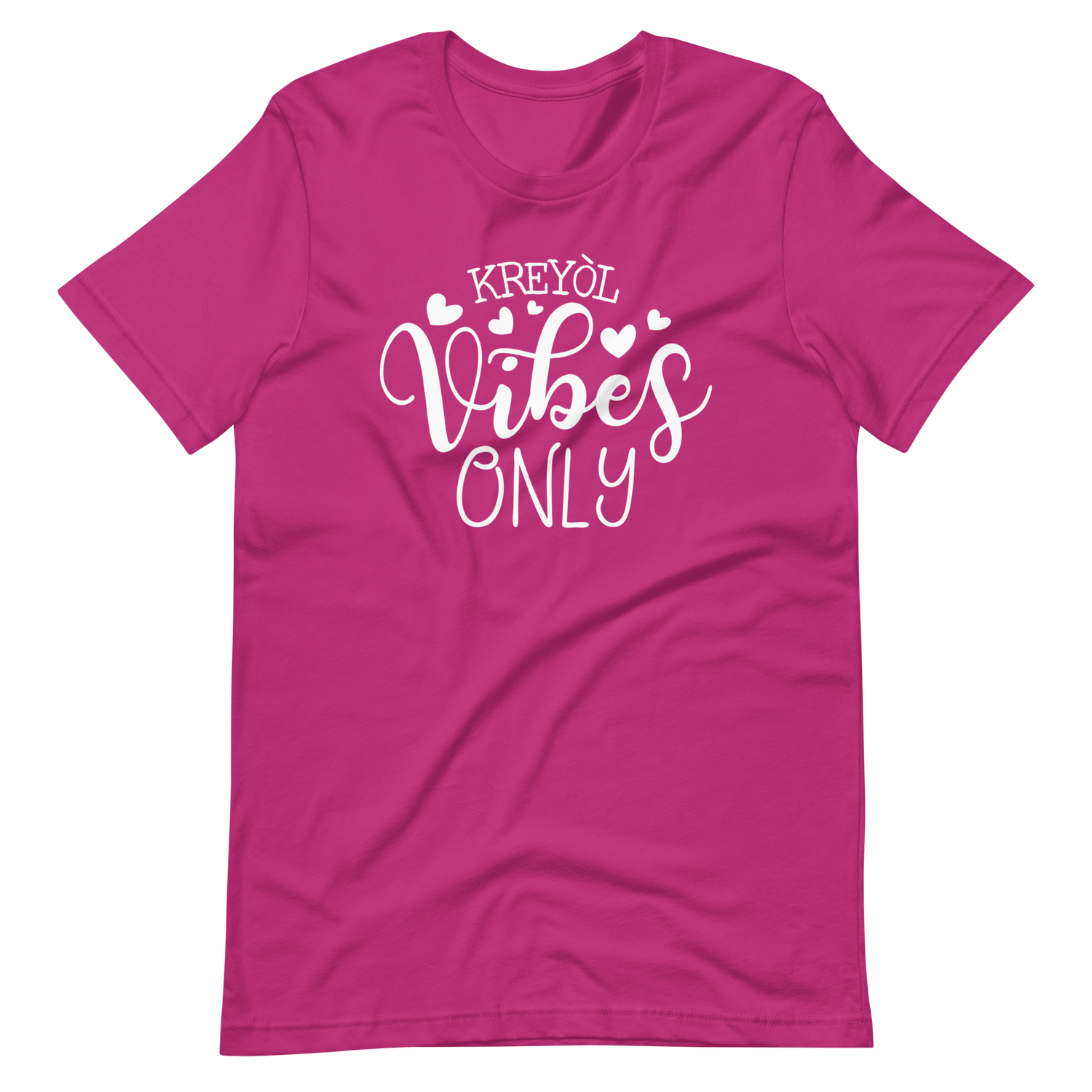 Kreyol Vibes Only Bohemian Tshirt