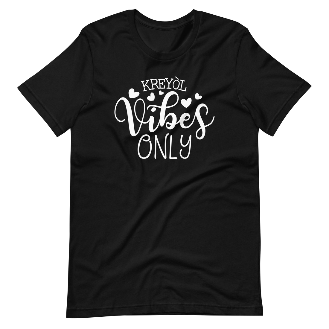 Kreyol Vibes Only Bohemian Tshirt