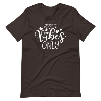 Kreyol Vibes Only Bohemian Tshirt