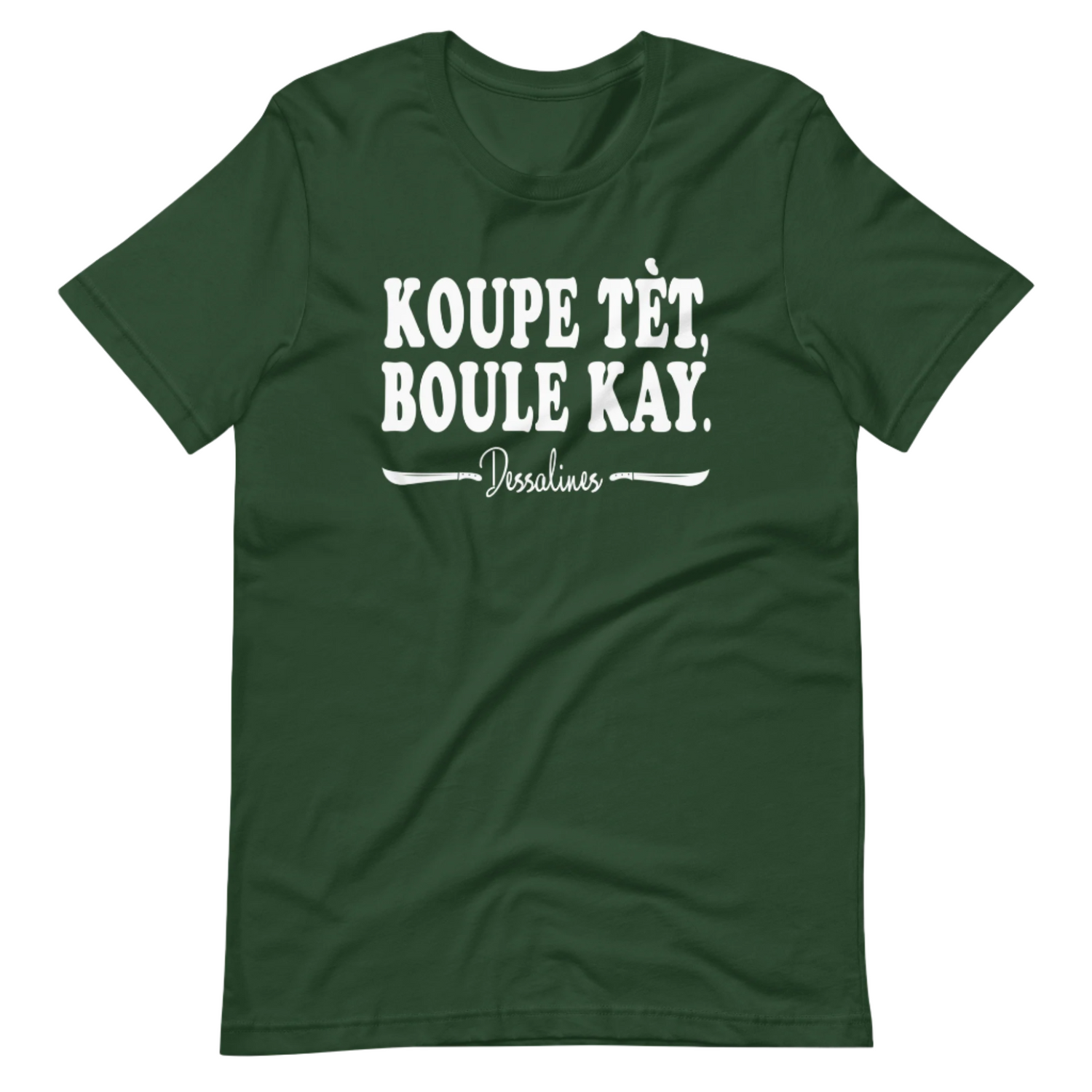 Koupe Tet Boule Kay Haiti Revolution Tshirt