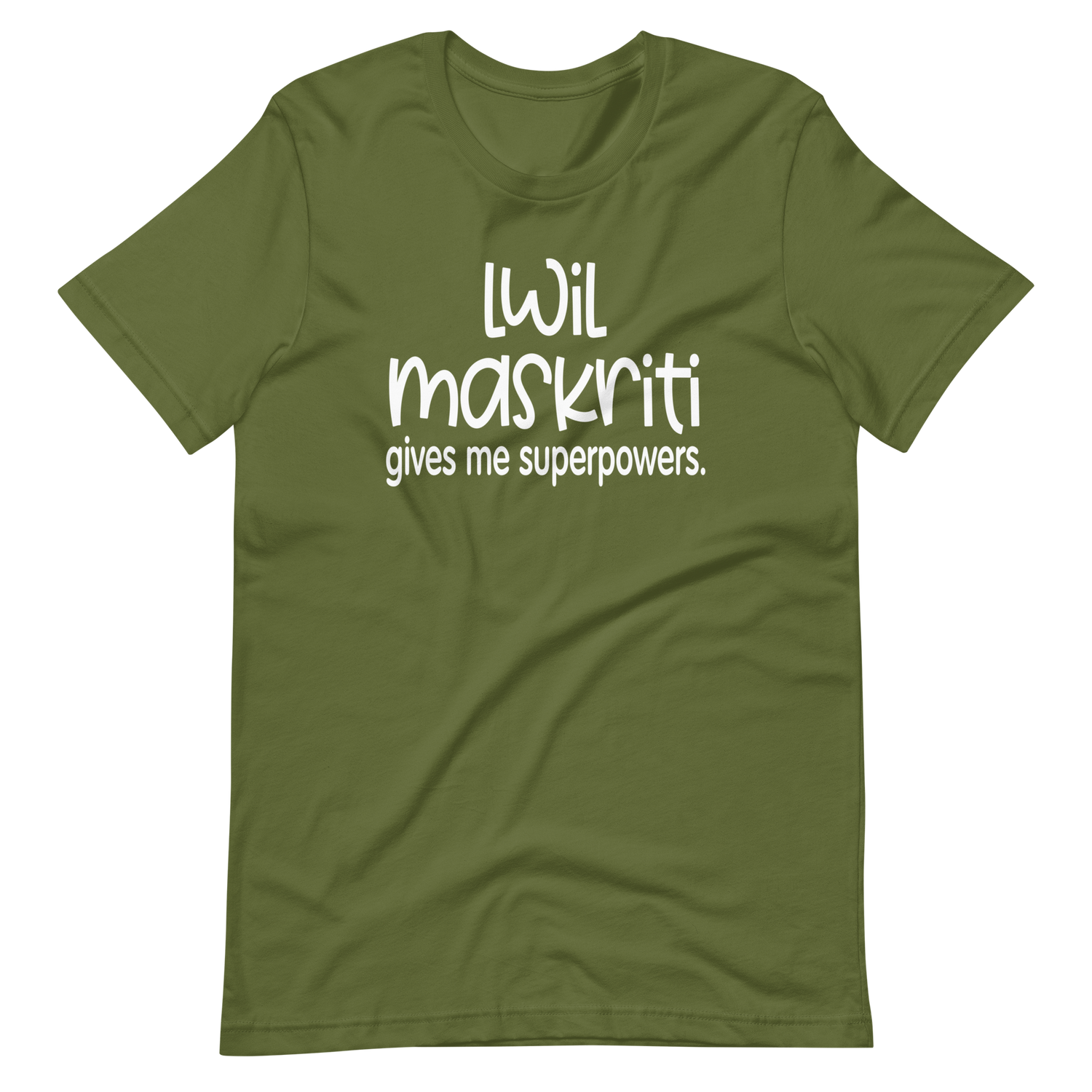 Lwil Maskriti Funny Haitian T-Shirt