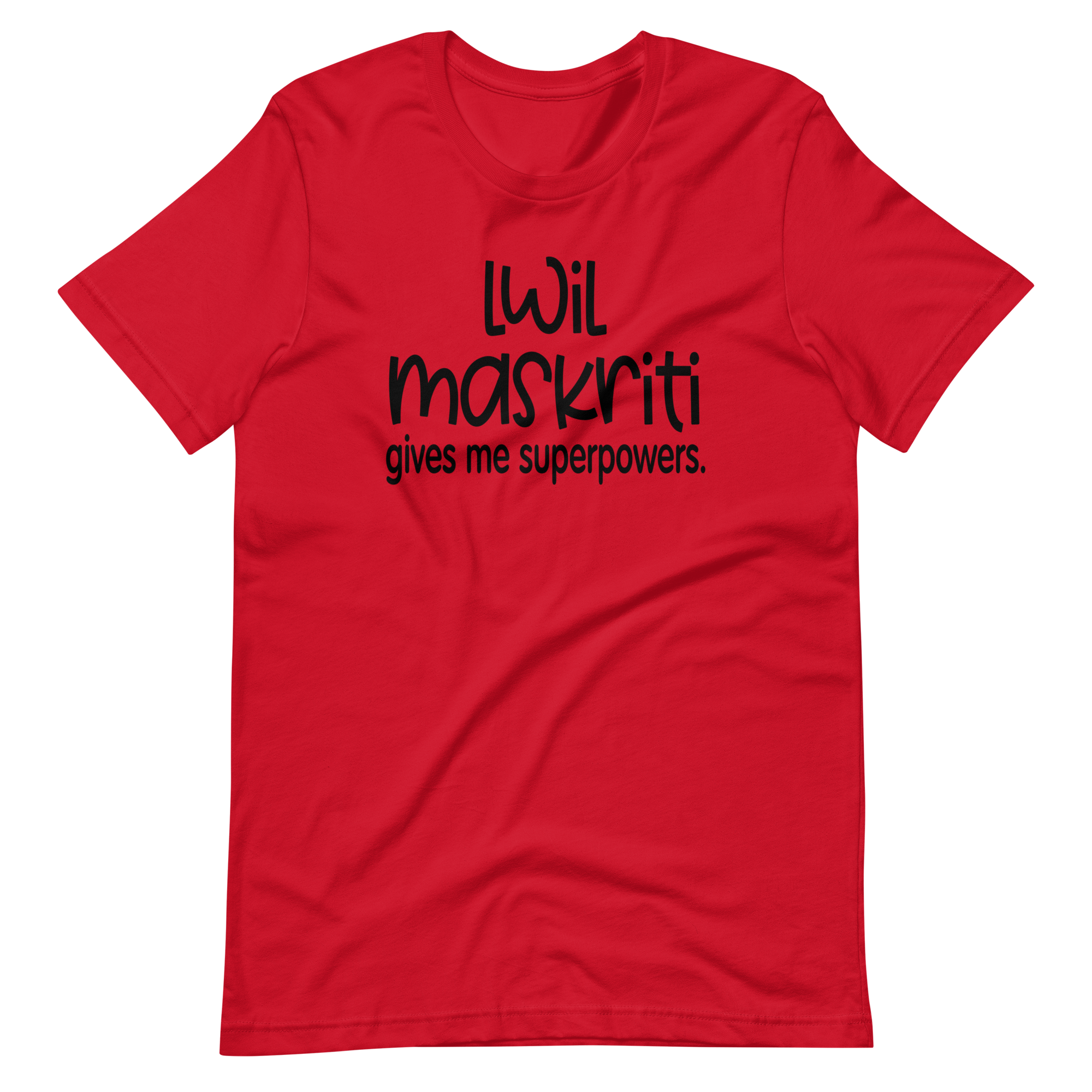 Lwil Maskriti Funny Haitian T-Shirt