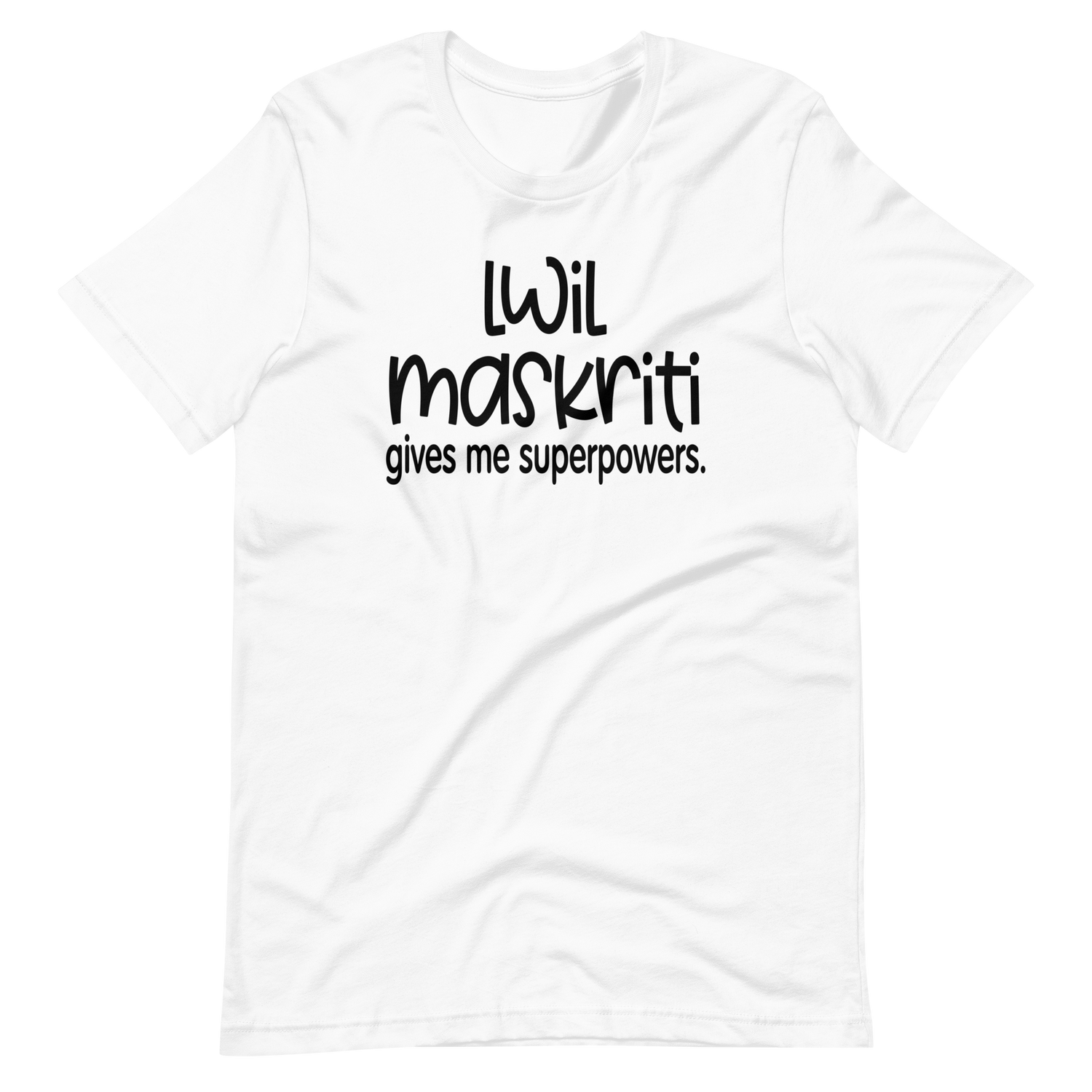 Lwil Maskriti Funny Haitian T-Shirt