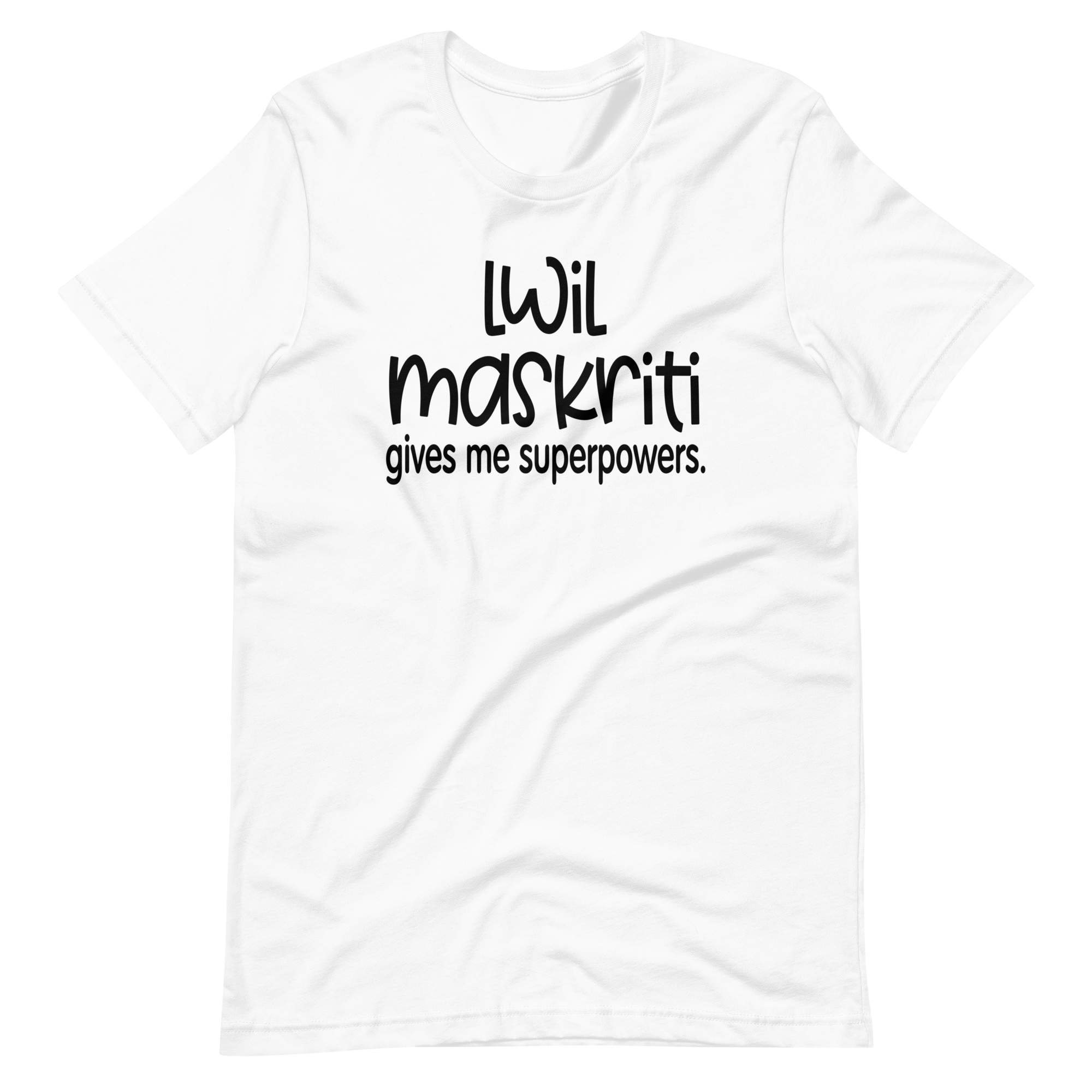 Lwil Maskriti Funny Haitian T-Shirt